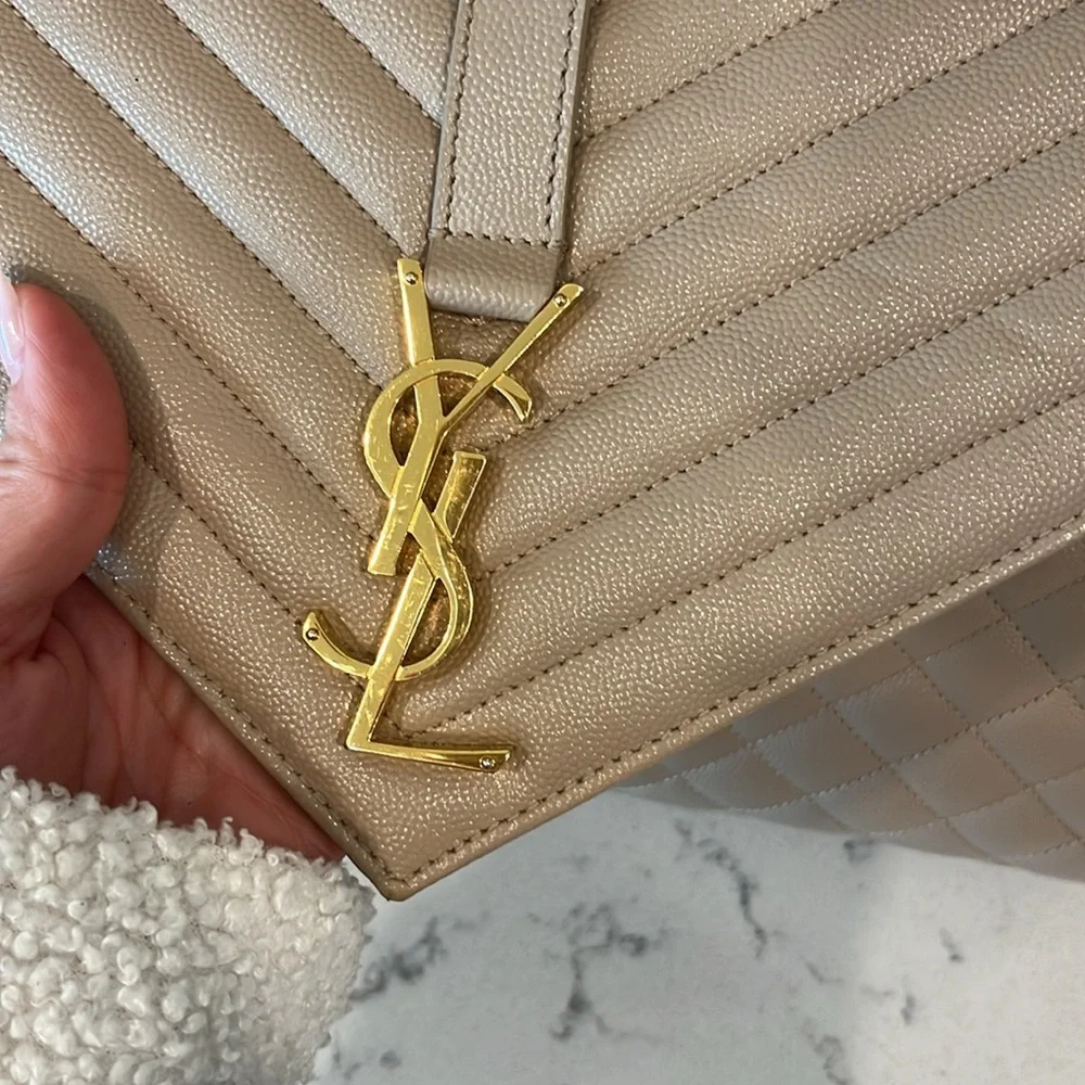 YSL large envelope bag - Picture 11 of 17